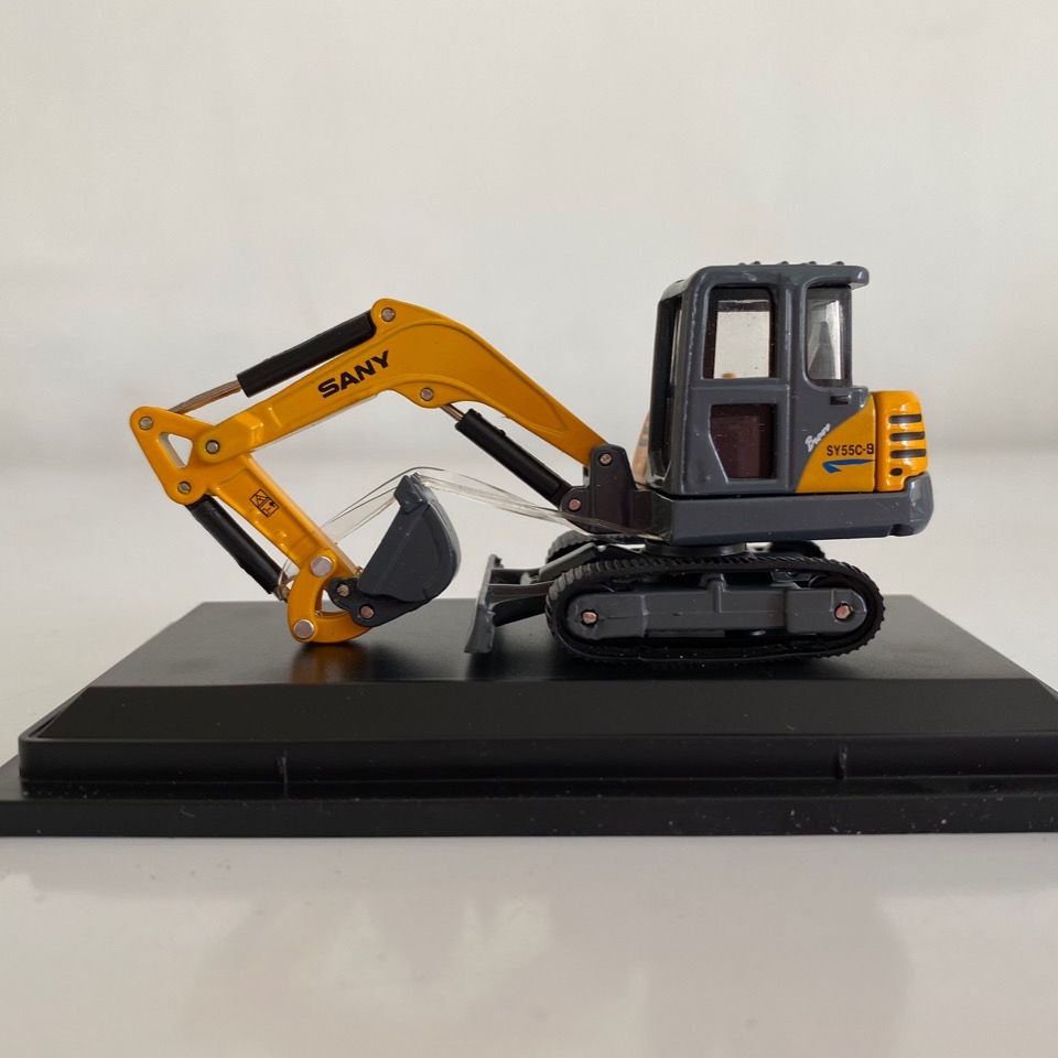 Sany Mô Hình Máy Xúc mini 55 Bằng Hợp Kim Chất Lượng Cao