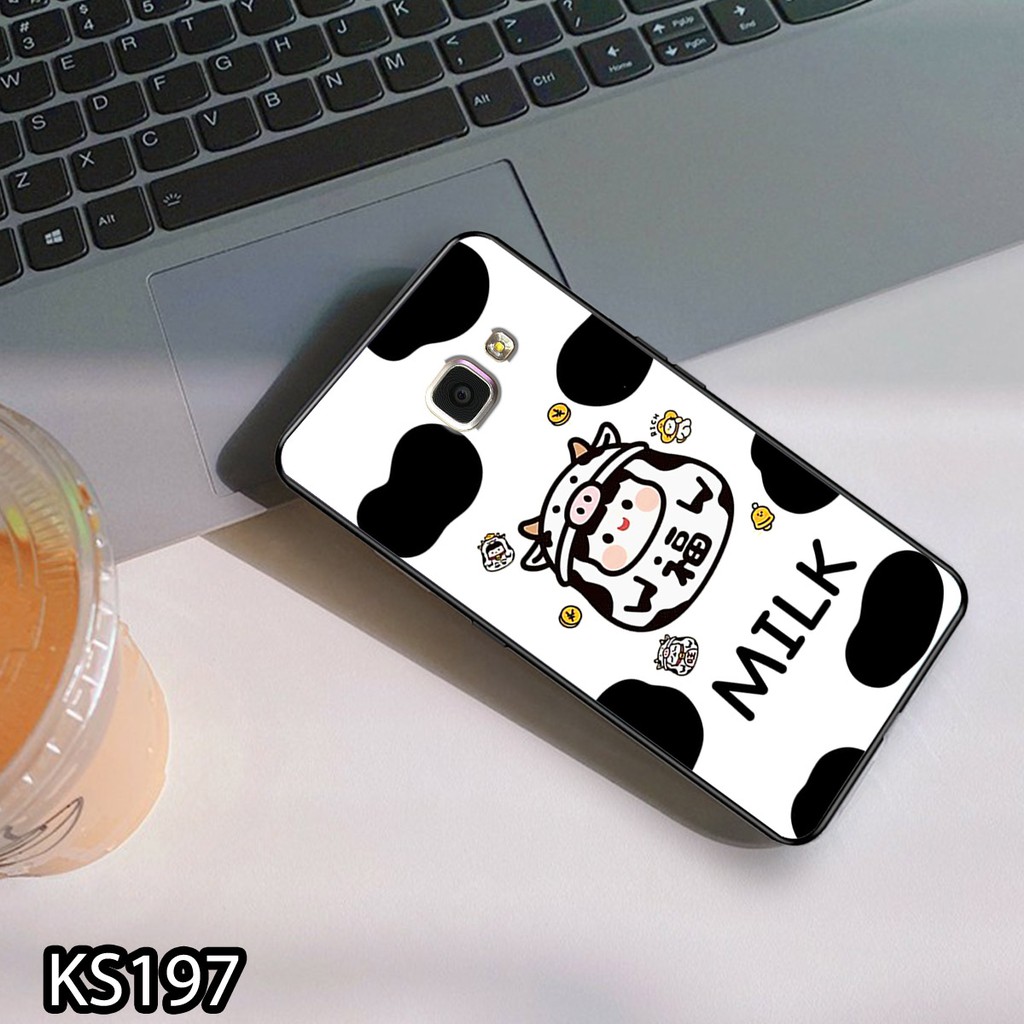Ốp lưng Samsung A3-2016/A5-2016/A7-2016 in hình bò sữa siêu đẹp, độc, lạ_KINGSTORE.HN_Ốp SS A310/A510/A710