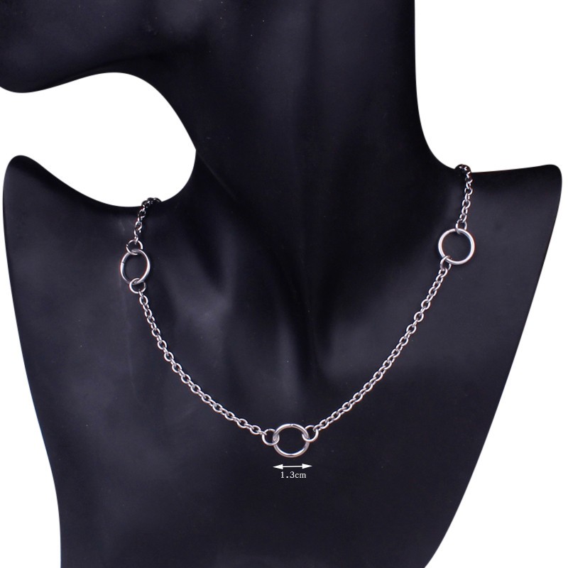 Tất Cả Chất Liệu Thép Không Gỉ Cosplay Naruto Akatsuki Sasuke Choker Vòng Cổ Dành Cho Nam Trang Sức Itachi Vòng Cổ Dành Cho Nữ