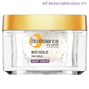 Kem dưỡng ngăn ngừa lão hóa Bio-Gold chiết xuất Vàng 24K (ban đêm) * Mỹ phẩm CH T1T