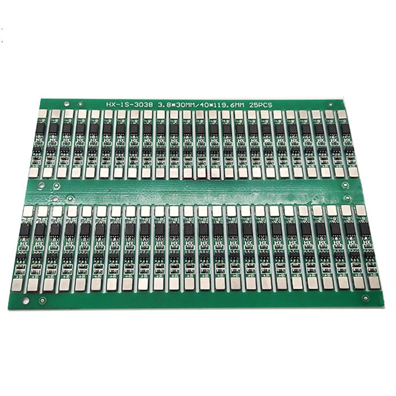 Mạch 1s 2s bảo vệ 3.7v 3A Bms cho pin Li-ion 18650.