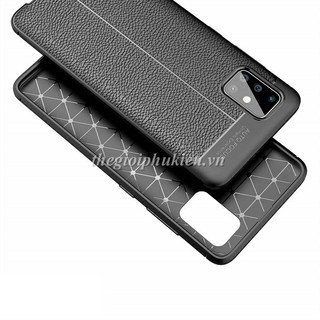 Ốp lưng sillicon giả da Auto Focus Samsung Galaxy M51