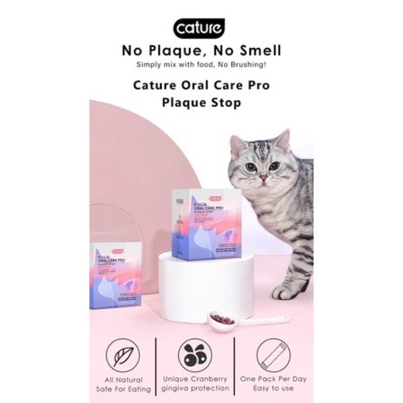 Vệ Sinh Răng Miệng Chó, Mèo, Thú Cưng Cature Oral Care Pro 5ml - Xiuxiu Giang