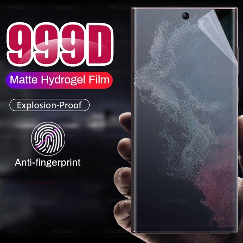 Miếng Dán hydrogel Mềm Nhám Bảo Vệ Toàn Diện Cho Samsung Galaxy A51 A50S A40 A31 A22 A21 A20S A30 A12 A10E A20E A03S A02S A 50 02 03 10 20 12 20 30 21 22 31 40 51 71 S E 5G 4G