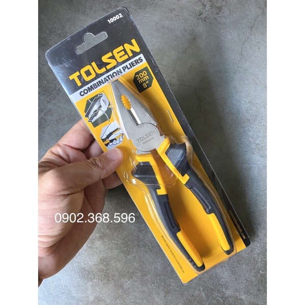 Kìm răng mỏ bằng 8 inch Tolsen 10002