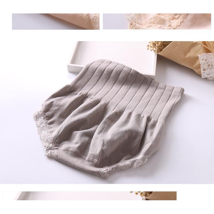 Bộ 2 Quần Lót Lưng Cao Định Hình Eo 2 Lớp Cho Nữ | BigBuy360 - bigbuy360.vn