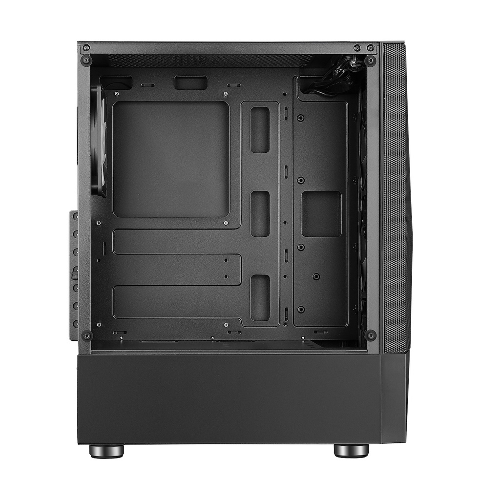 Vỏ case JETEK R3 BLACK (TẶNG KÈM 3 FAN RGB)