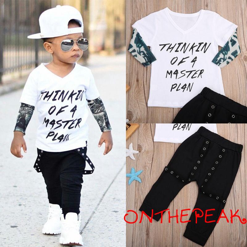 Set áo thun ngắn tay + Quần yếm đáng yêu cho bé trai