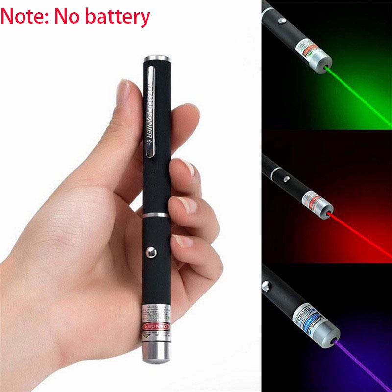 Hw Bút Chiếu Tia Laser Xanh Lá / Đỏ / Xanh Lá Công Suất Cao