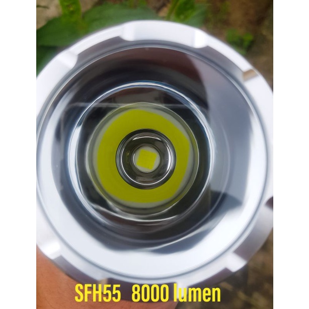 Đèn pin mod chip led mới SFN55.2 và SFH55 siêu sáng mạnh 8500 lumen sáng hơn xhp70.2,sbt90.2