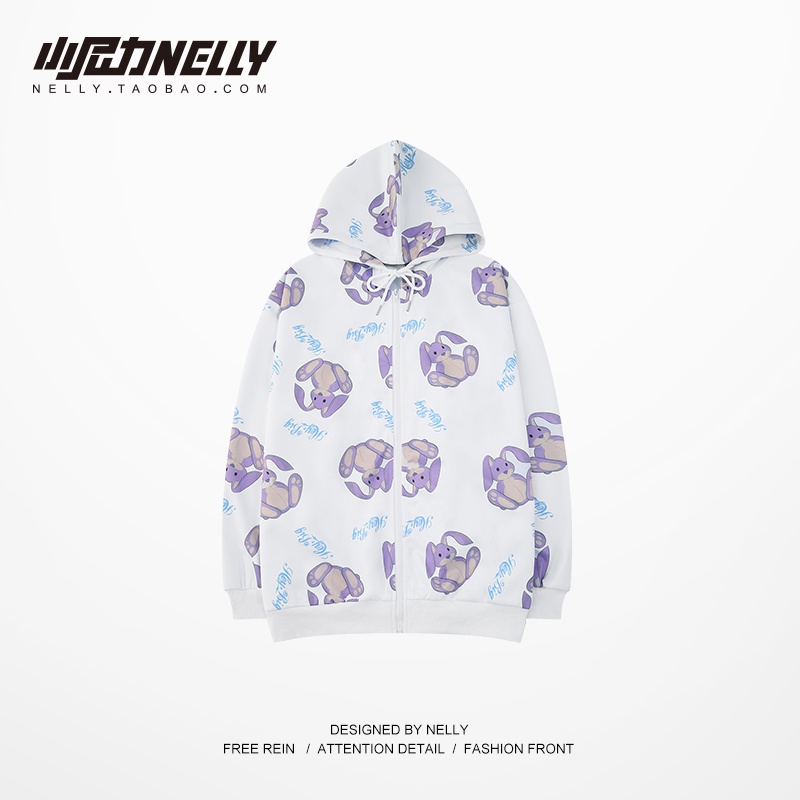 Áo khoác nỉ Nelly da cá unisex mẫu mới 2022 mã 014
