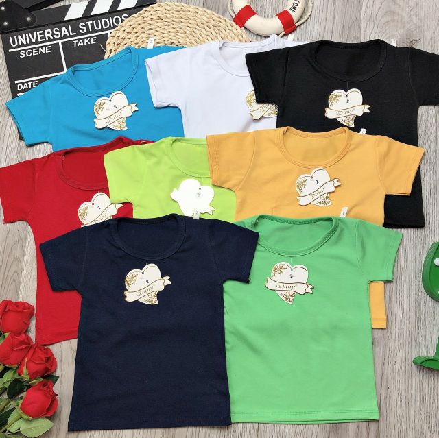 (CHUẨN PHOM MỚI) Áo Phông Cổ Tròn Cotton 4 chiều QATE247 cho bé | WebRaoVat - webraovat.net.vn