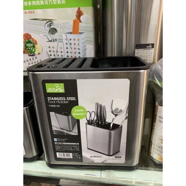 Ống cắm dao kéo đũa thìa inox cao cấp 2750 TA