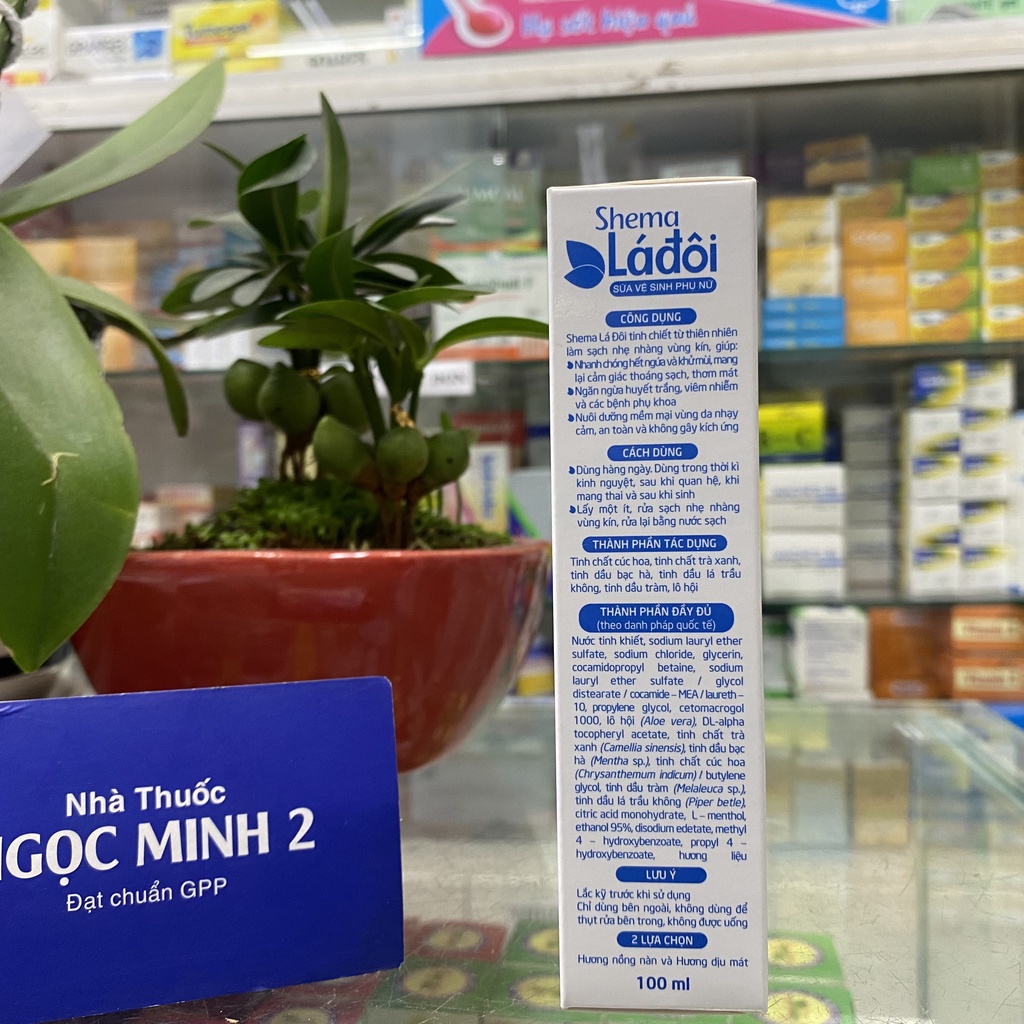 ✅ [Chính Hãng] Shenna lá đôi sữa vệ sinh phụ nữ