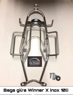 Baga giữa Winner X Inox 10li - Đồ chơi xe