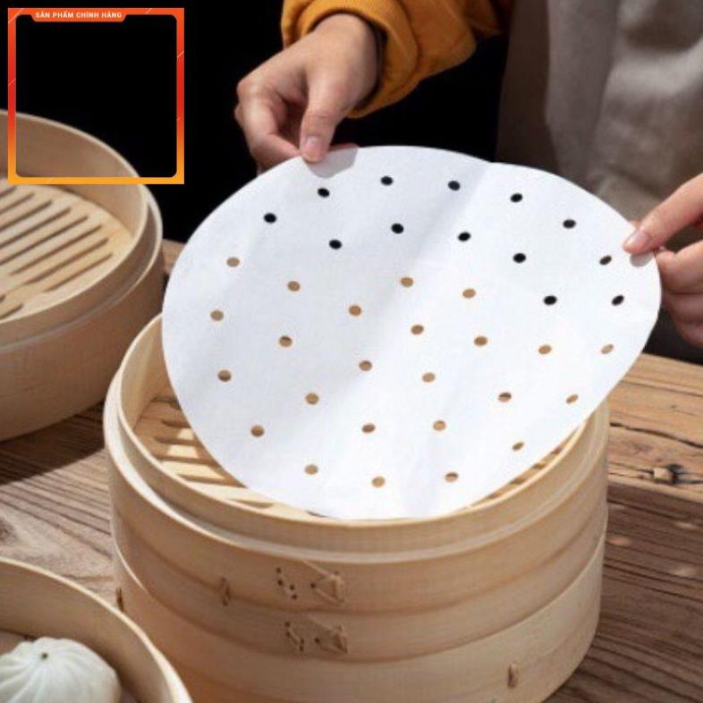 Set 100 tờ giấy nến lót nồi chiên không dầu, giấy nến làm bánh