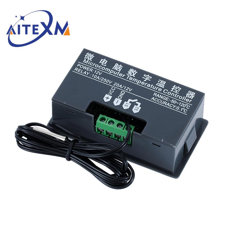 Dây Dò Điều Khiển Nhiệt Độ Kỹ Thuật Số 20A W3230 12V 24V AC110-220V