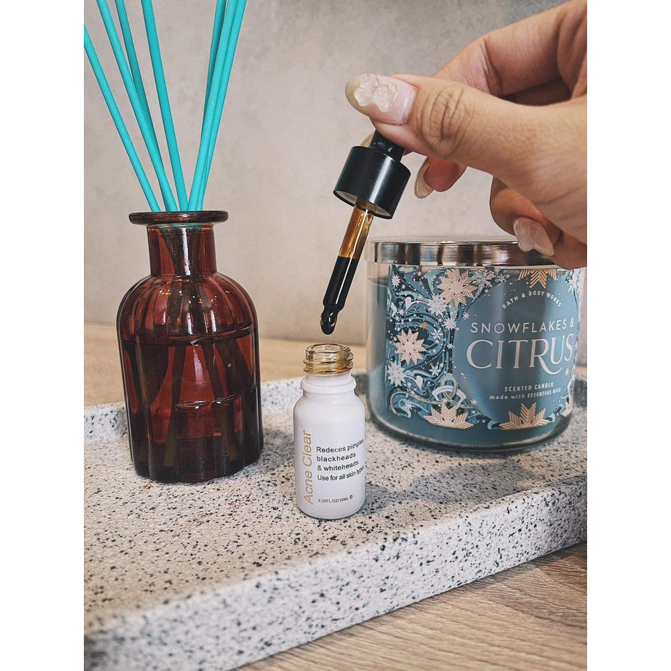 Combo Sửa rửa mặt và Serum thảo dược Acne clear - LUS 10ml giành cho da mụn, lỗ chân lông to