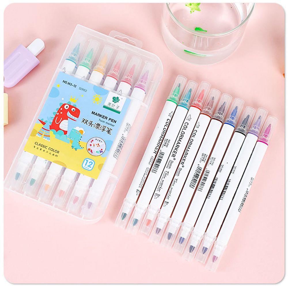 PISTA Set 12 Bút Vẽ Màu Nước Thần Kì Dành Cho Các Bé