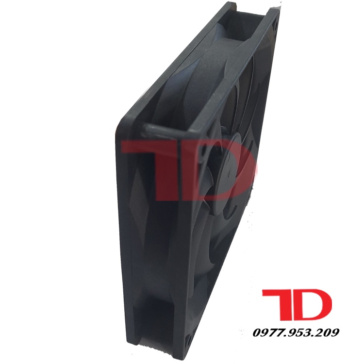 Quạt thông gió 12V 12x12 cm, quạt tản nhiệt hút khí chống mùi