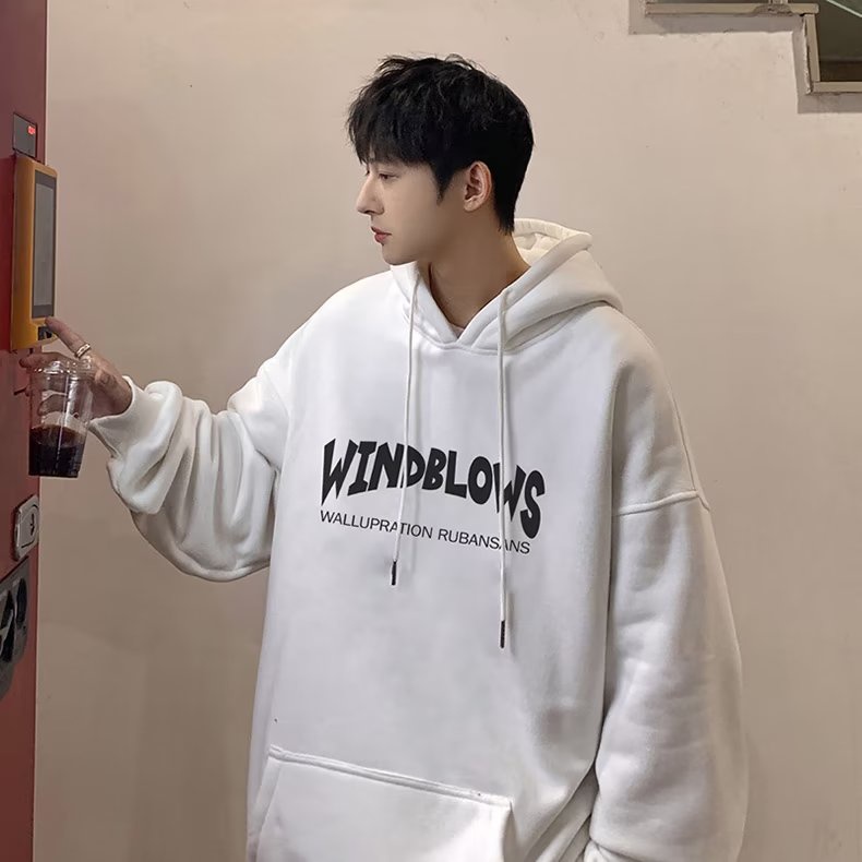 Áo hoodie Unisex Oversize In Chữ Thời Trang Chất Lượng Cao Size M-5XL