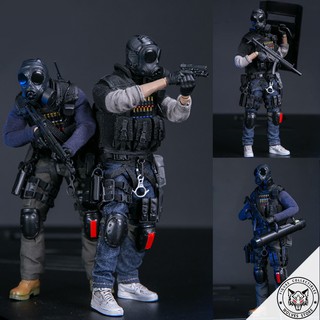 [Phiếu đặt hàng trước] Mô hình chính hãng Damtoys: Lực lượng Đặc cảnh Hồng Kông (Đội Phi hổ - SDU)