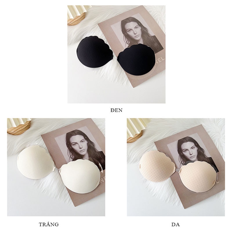 Miếng dán ngực bàn tay hình sóng cài tròn tiện dụng nâng ngực LAVENUSA AL72