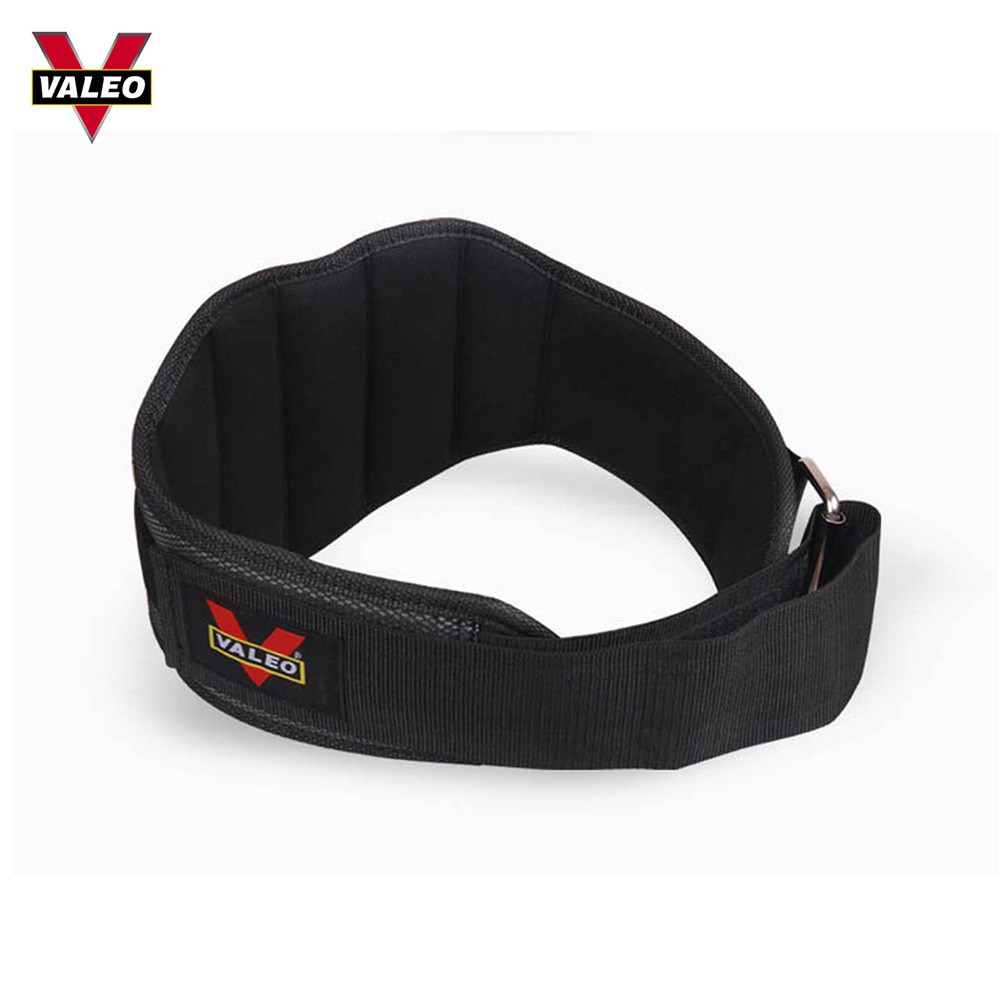 Đai Lưng Tập Gym - Đai Lưng Mềm Lục Giác Valeo Bản To 19.5cm