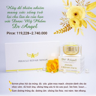 Bộ chăm sóc da toàn diện dr angel
