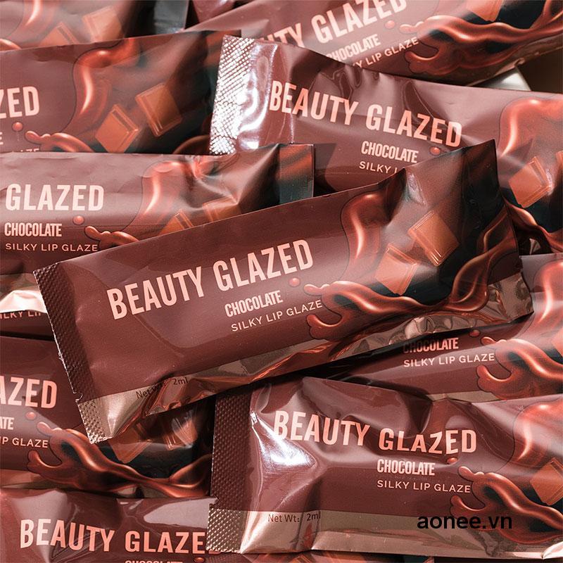 ✨✨Son kem lì BEAUTY GLAZED kháng nước lâu trôi 12 màu sắc lựa chọn