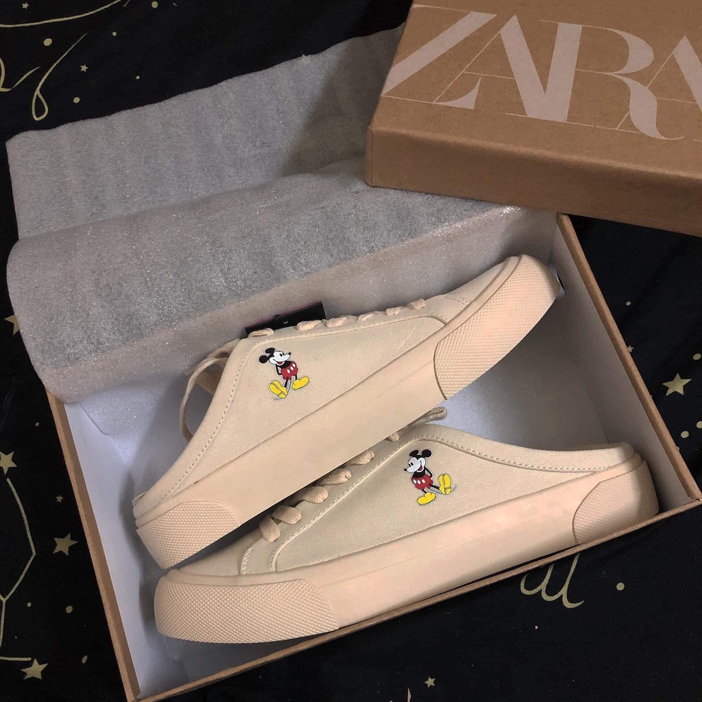 GIÀY MULE ZARA MICKEY CHÍNH HÃNG [Chính hãng - Free ship full box] | BigBuy360 - bigbuy360.vn