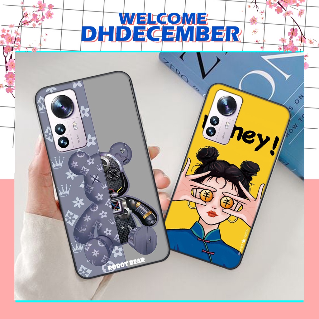Ốp lưng Xiaomi 12 in hình 3D lucky, gấu Brick xinh xắn - KHÔNG NÊN BỎ LỠ