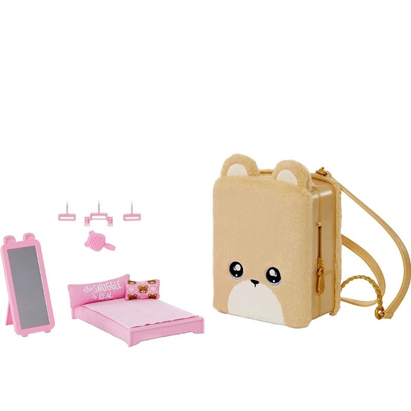 Búp bê na na surprise gấu nâu 3 trong 1