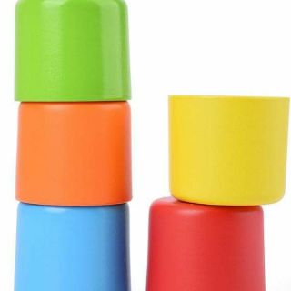 [GIÁO_CỤ_MONTESSORI] Tháp cốc học màu sắc