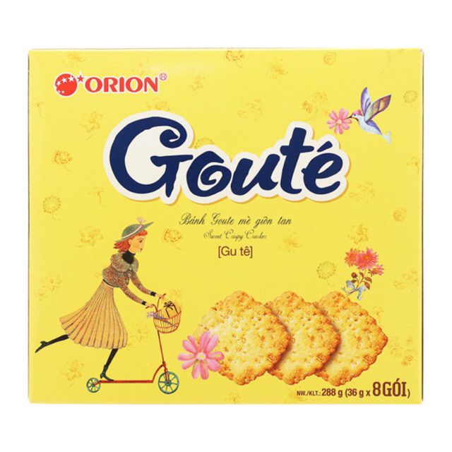 Bánh Goute mè giòn tan 288g