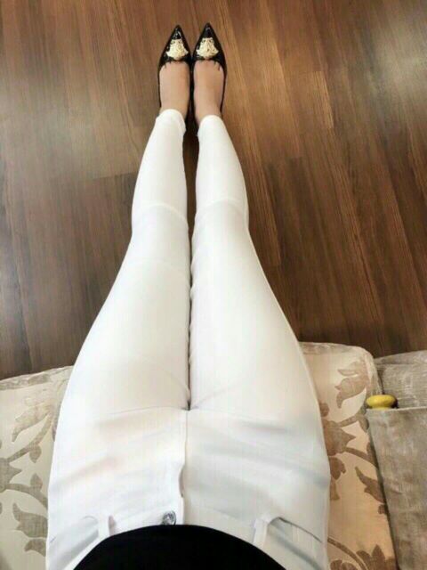 Quần kaki thun nữ lưng cao co giãn mạnh hàng xịn
