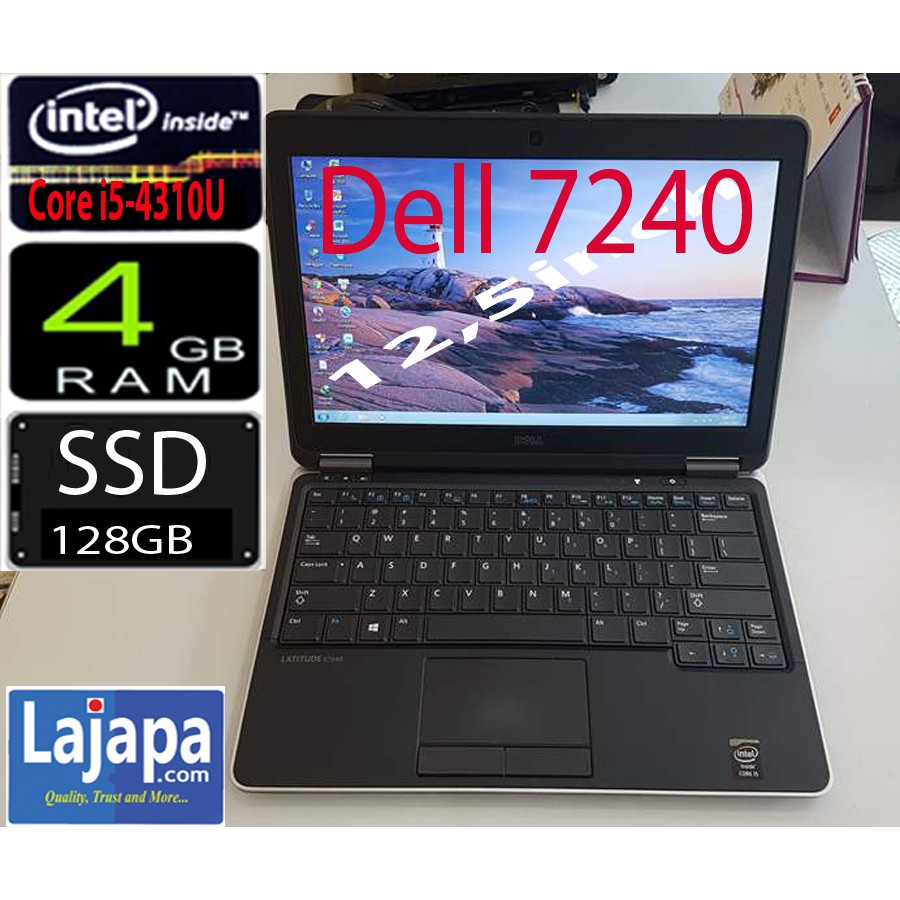 Dell Latitude E7240 i5 Máy tính Nhật Laptop văn phòng giá rẻ LAJAPA