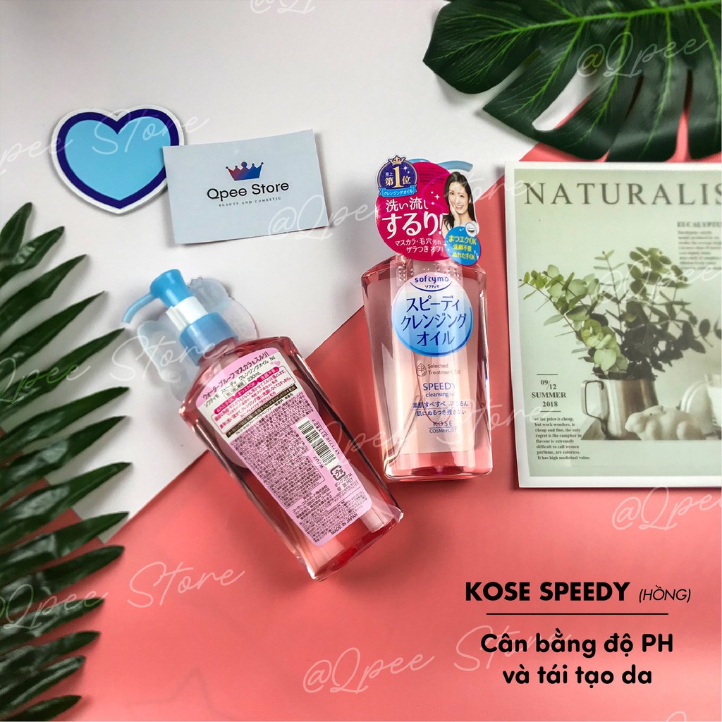 ✅ Dầu tẩy trang Kose Softymo Cleansing Nhật Bản - QPEE STORE
