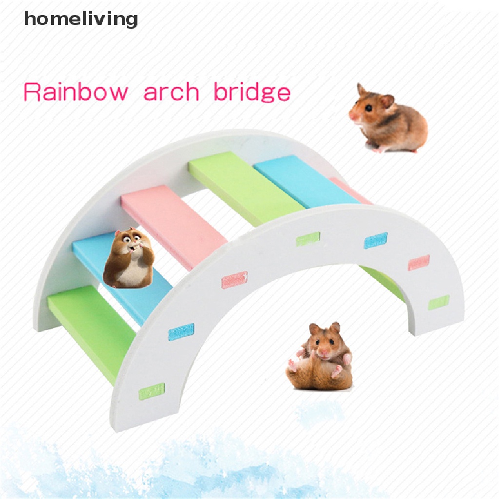 Cầu Gỗ Đồ Chơi Cho Chuột Hamster