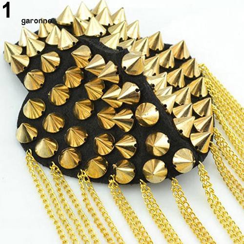 Ghim cài vai áo phong cách rock cực ngầu 11.5cmx10.5cm cho nam nữ