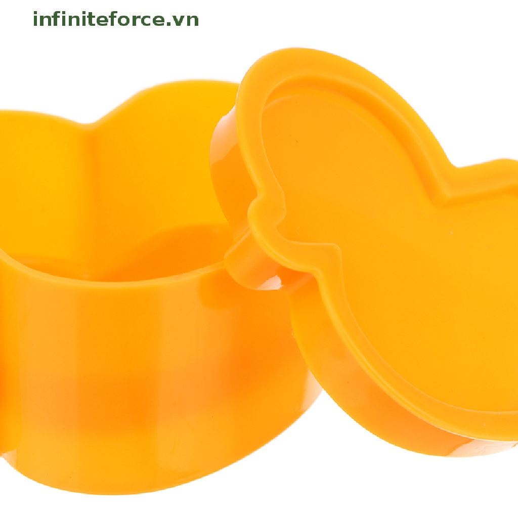1 Khuôn Làm Cơm Nắm Hình Chú Vịt Rhubarb Dễ Thương Tiện Dụng