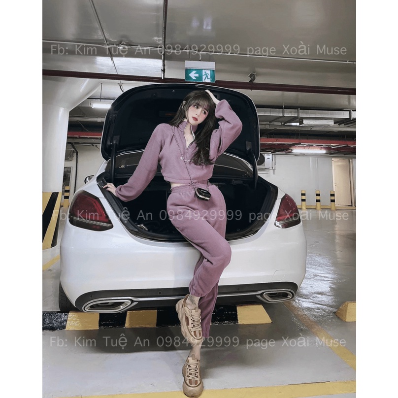 SET QUẦN ÁO NỈ FORM SIÊU ĐẸP UP Shop Valentina