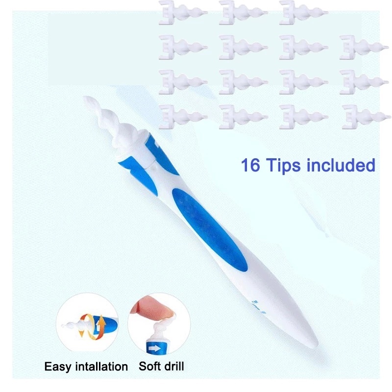 Mới Dụng Cụ Vệ Sinh Tai Bằng Silicon Tiện Dụng