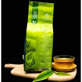 Trà xanh bao thiếc Cầu Đất Farm (125gr)