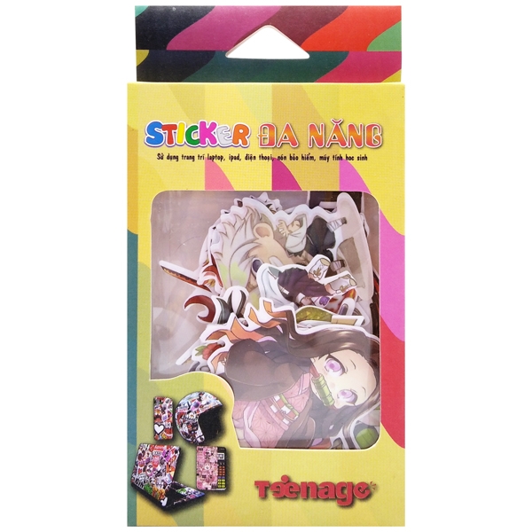 Bộ 20 Sticker Đa Năng Thanh Gươm Diệt Quỷ TDQ 015