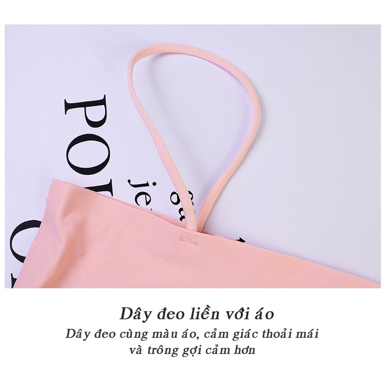 Áo croptop nữ, áo lót nữ bra hai dây thể thao dạo phố sexy đẹp giá rẻ freeship mã AT04