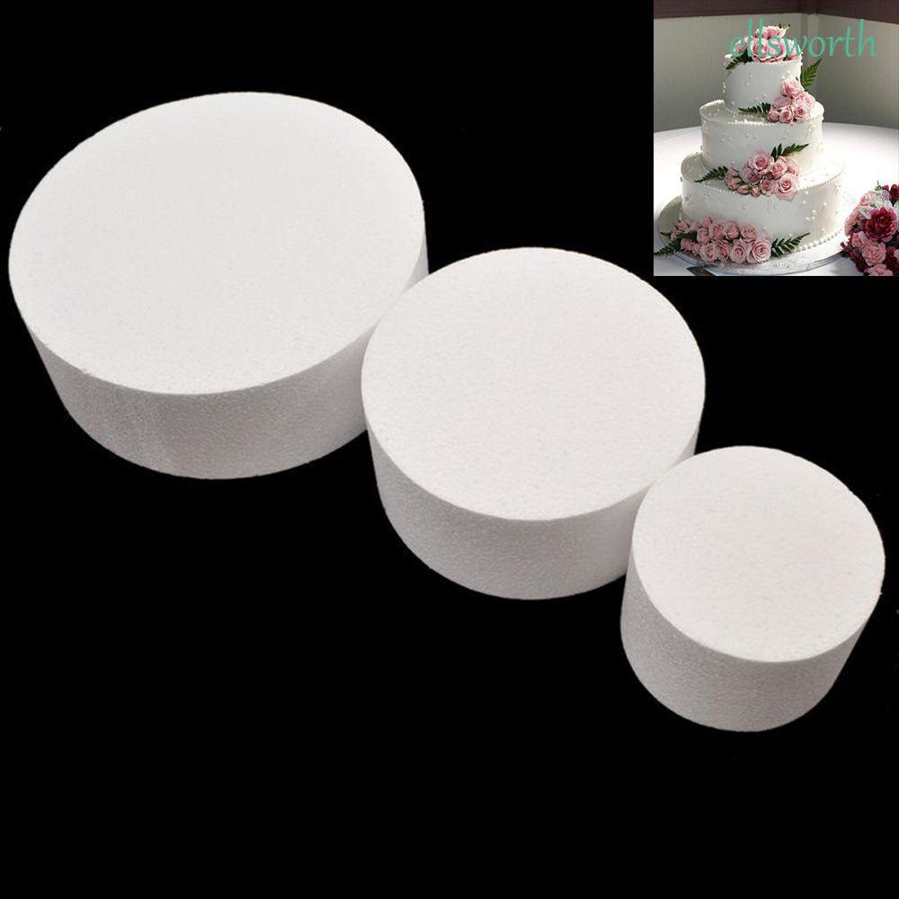 Khuôn Xốp 4 / 6 / 8 Inch Hình Bánh Kem