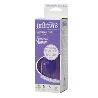 BÌNH SỮA DR.BROWN 240ML CỔ RỘNG NHỰA PP