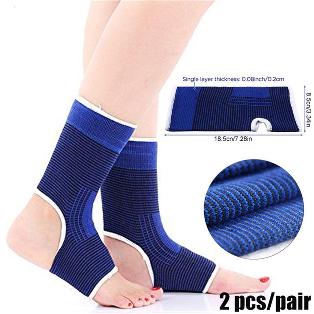 1 Cặp Đai Quấn Bảo Vệ Mắt Cá Chân / Khuỷu Tay / Đầu Gối Khi Chạy Bộ Bằng