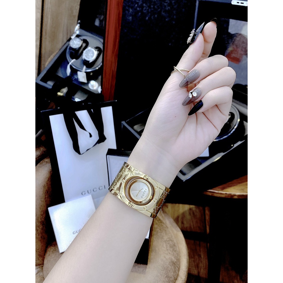Đồng hồ đeo tay nữ, đồng hồ nữ GUCCI chính hãng, full box cao cấp, mẫu mã thời trang mới nhất, siêu sang giảm giá cực rẻ